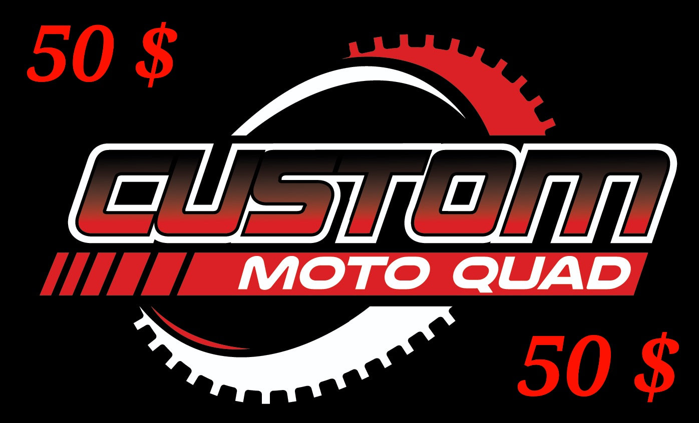 Carte-cadeau Custom MotoQuad
