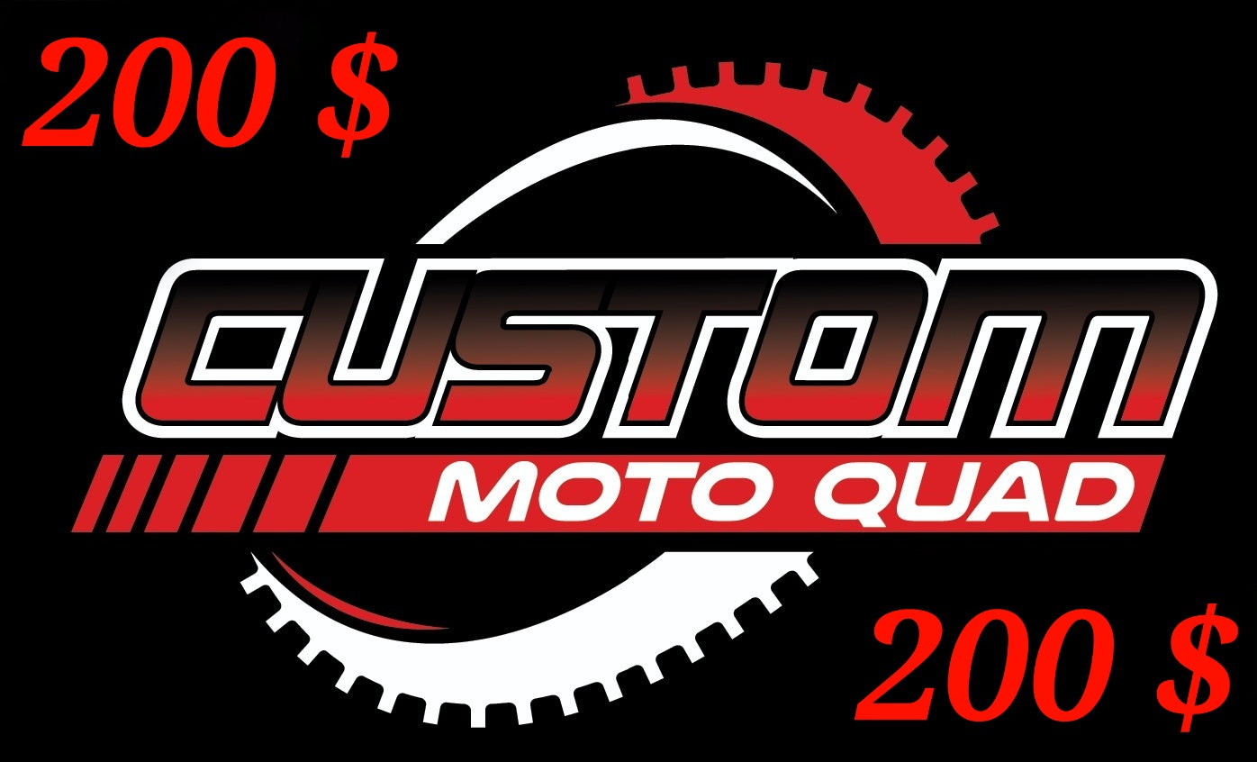 Carte-cadeau Custom MotoQuad